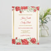 Pour toujours en fleurs : une Faire-part de mariag (Debout devant)