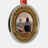 Pour toujours en notre ornement de coeurs, votre (Droite)