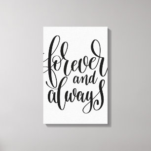 Pour toujours et toujours toile