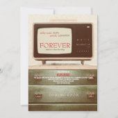 POUR TOUJOURS - faire-part de mariage (Devant)