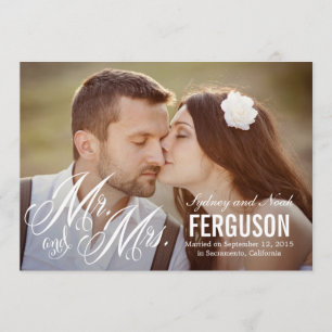 Pour toujours Faire-part Mariage des États-Unis - 