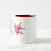 Pour toujours ma toujours tasse (Devant gauche)