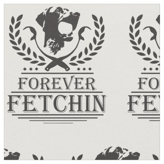 Pour toujours tissu de Fetchin (Fermer)