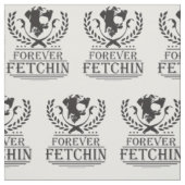 Pour toujours tissu de Fetchin (Échantillon)
