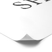 Pour toute partie - Affiche de fleurs roses de cit (Coin)