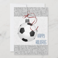 pour un joueur de football Cartes de Noël