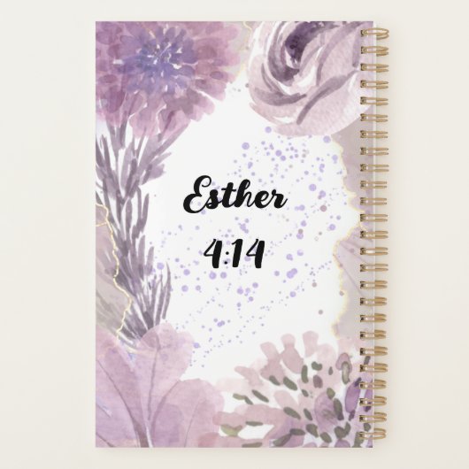 Pour un temps comme celui de ce planificateur (Dos)