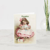 Pour Une Carte De Noël Fille (Devant)