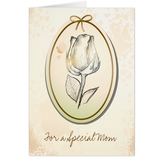 Pour une maman spéciale, carte (Devant)