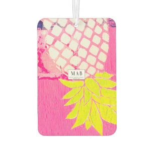 Pour Voiture Désodorisant ananas à l'envers ambiance plage