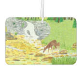 Pour Voiture Désodorisant Biche et Faon (Dos)