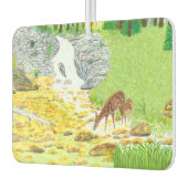 Pour Voiture Désodorisant Biche et Faon (Gauche)