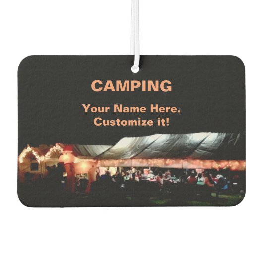 Pour Voiture Désodorisant Camping (Devant)