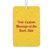 Pour Voiture Désodorisant Cheeseburger (Dos)