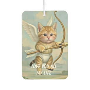 Pour Voiture Désodorisant Cupid avec chaton mignon