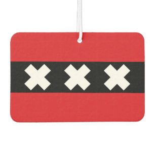 Pour Voiture Désodorisant Drapeau d'Amsterdam