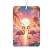 Pour Voiture Désodorisant flamants roses ! (Dos)