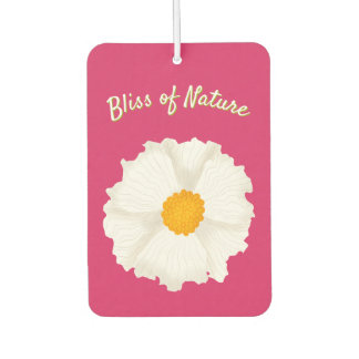 Pour Voiture Désodorisant Fleur de Pavot Blanc