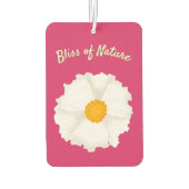 Pour Voiture Désodorisant Fleur de Pavot Blanc (Dos)