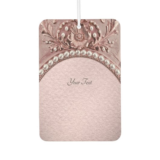 Pour Voiture Désodorisant Fleur Rose (Devant)