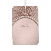 Pour Voiture Désodorisant Fleur Rose (Dos)