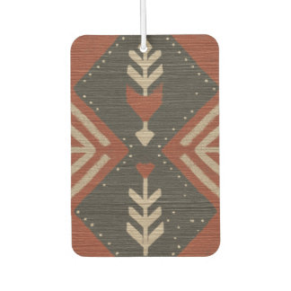 Pour Voiture Désodorisant Rustique Boho Impression Terracotta