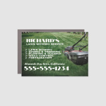 Gardener lawn Entretien et entretien Magnet de voi