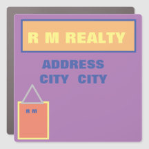 MAGNET DU RAC 7 x 7 Rectangle