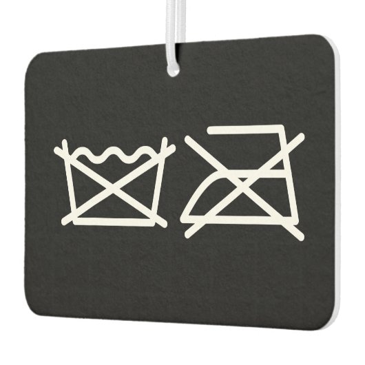 POUR VOITURE NE LAVEZ PAS ! NE REFROIREZ PAS ! DÉSODORISANT (Gauche)