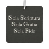 Pour Voiture Psaumes 23 - désodorisant (Dos)