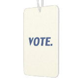 Pour Voiture "vote" - désodorisant bleu blanc (Gauche)