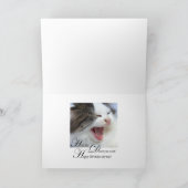 Pour vos cartes d'anniversaire (chat) (Intérieur)