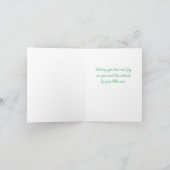 Pour Votre Bébé Carte Cadeau Cross Stitch (Intérieur)