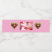 "Pour votre lune de miel" Étiquettes de bouteilles (Étiquettes simples)