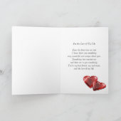 Pour votre mari, une carte renversante de (Intérieur)