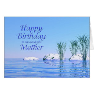 Pour votre Mère, un Spa comme, Anniversaire Bleu