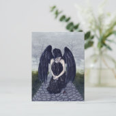 Pour vous enchérir Carte postale Adieu (Debout devant)