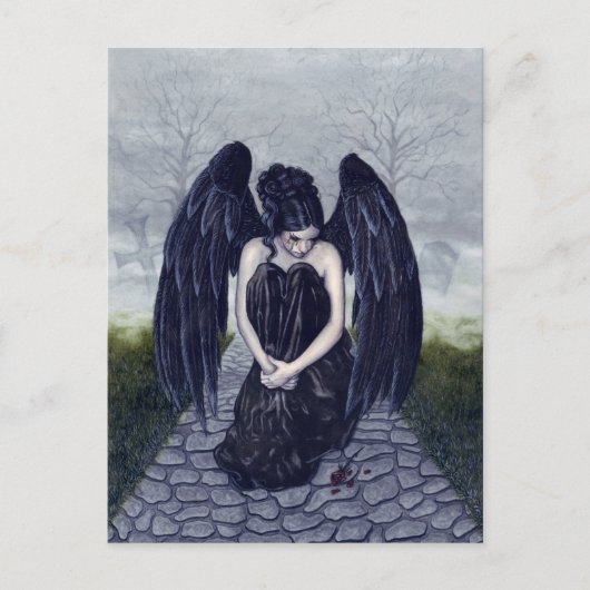 Pour vous enchérir Carte postale Adieu (Devant)