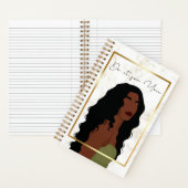 Pour vous | Fille noire | Carnet Spiral (À l'intérieur)