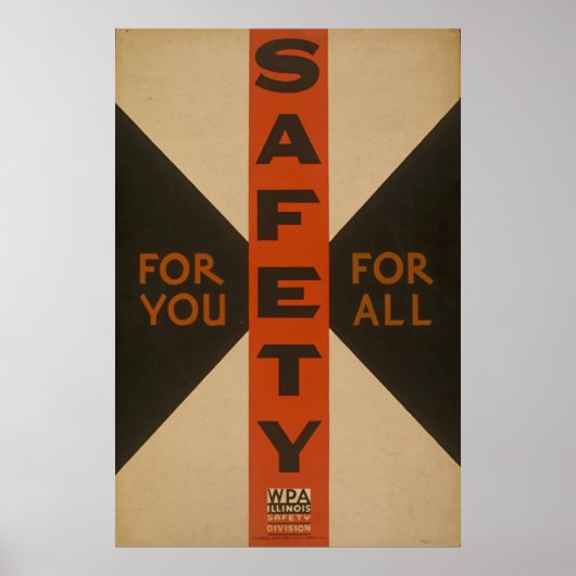 Pour Vous Pour Tous Posters vintage De Sécurité (Devant)