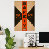 Pour Vous Pour Tous Posters vintage De Sécurité (Bureau à domicile)