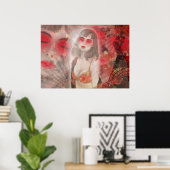 Pour vous raconter une histoire de geisha Poster (Bureau à domicile)