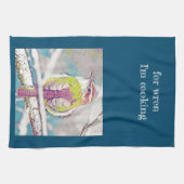 Pour Wren je suis Cuisine serviette de cuisine (Horizontal)