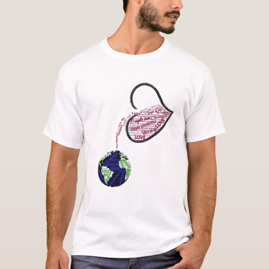 Pour Your Love Out T-shirt (Voorkant)