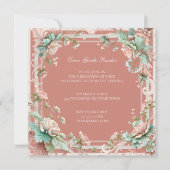 Pourcentage Regency Era Sweet sixteen Invitation (Dos)