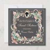 Pourcentage Regency Era Sweet sixteen Invitation (Devant)