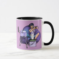 Pourpre de boite de Pandore de tasse de PMS