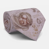 Pourpre de DaVinci de la cravate des hommes (Roulé)