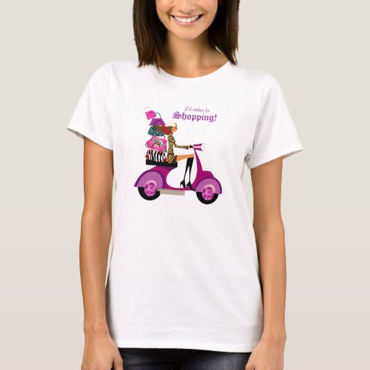 Pourpre de T-shirt de bourse de mode d'amusement (Devant)