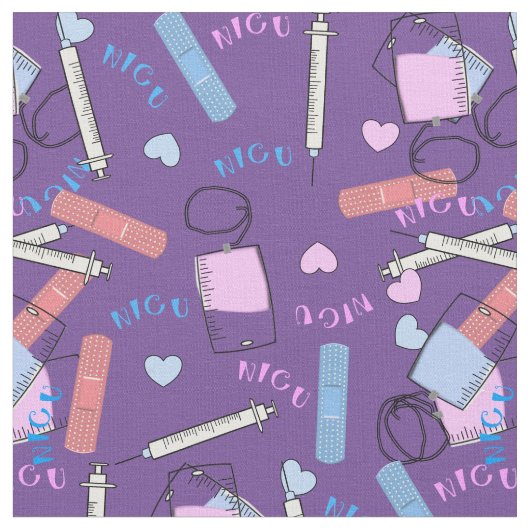 Pourpre de tissu d'infirmière de NICU (Fermer)